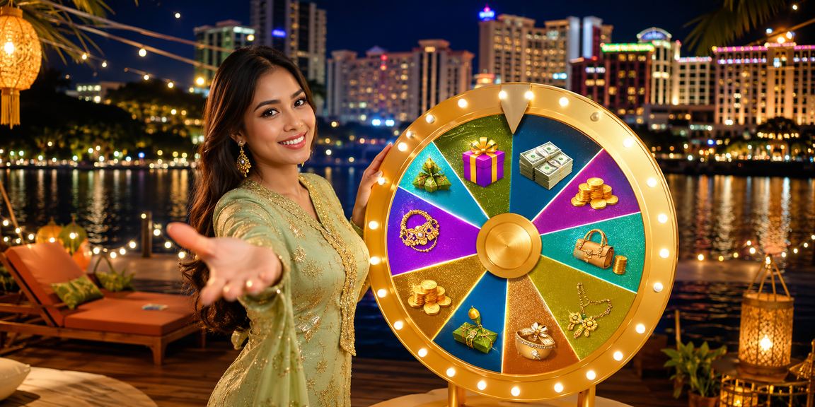 Suasana pertaruhan dan perjudian dalam talian rm1500 sempena Hari Raya di Genting Highlands