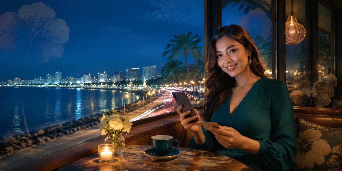 Pengguna Malaysia membuat deposit untuk bermain poker dalam talian rm1500 di Pulau Pinang